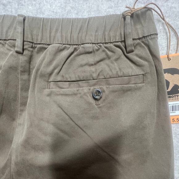 Bearbottom Stretch Chino Shorts M Desert 5.5" Inseam NWT - Picture 3 of 7